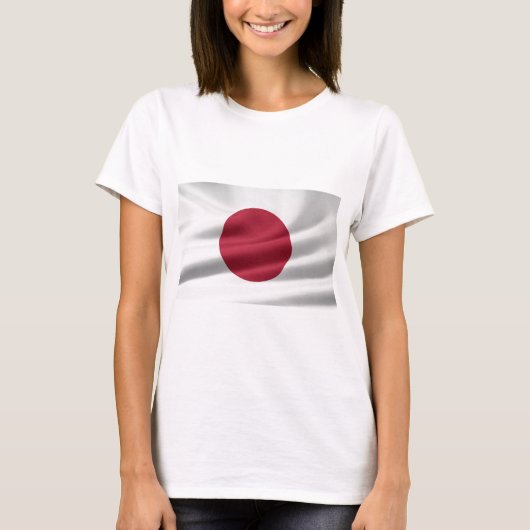 Iハート日本/日本国旗 Tシャツ (正面)