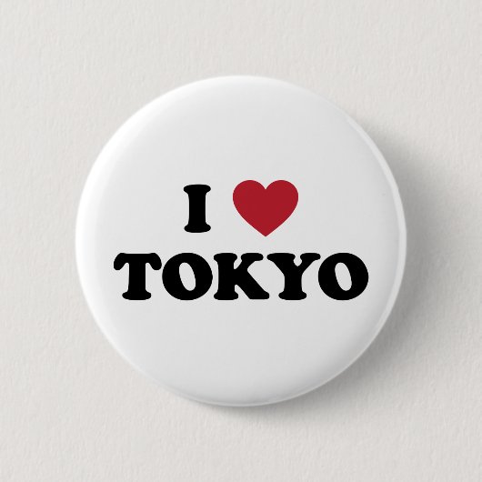 Iハート東京日本 缶バッジ (正面)