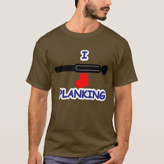 Iハート板 Tシャツ (正面)