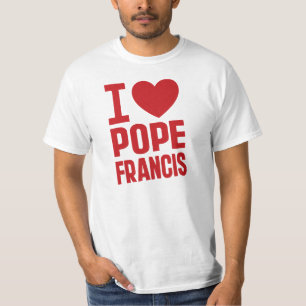 Iハート法王フランシス Tシャツ