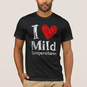 Iハート温暖 Tシャツ