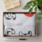 Iハート牛 薄葉紙 (ギフト)