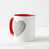 Iハート猫 マグカップ (正面左)