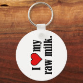 Iハート生乳 キーホルダー (正面)
