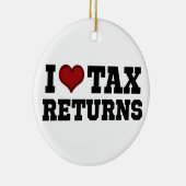 Iハート申告 セラミックオーナメント (右)