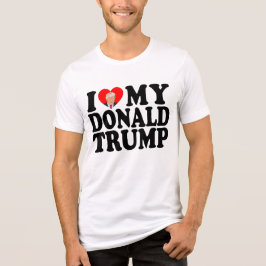 Iハート私のドナルド・トランプ第47代大統領 トライブレンドＴシャツ