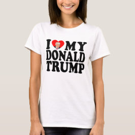 Iハート私のドナルド・トランプ第47代大統領 Tシャツ