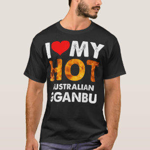 Iハート私の熱いオーストラリアのGanbuのためのBFFs友人 Tシャツ