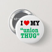 Iハート私の"連合刺客" 缶バッジ (正面&裏面)