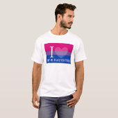 Iハート私のBiの娘 Tシャツ (正面フル)