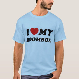 Iハート私のboombox Tシャツ