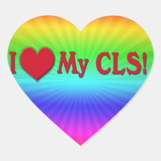 Iハート私のCLS臨床検査科学者 ハートシール