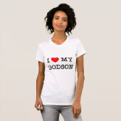 Iハート私のGODSON Tシャツ (正面フル)