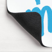 Iハート私オレンジか水 マウスパッド (コーナー)