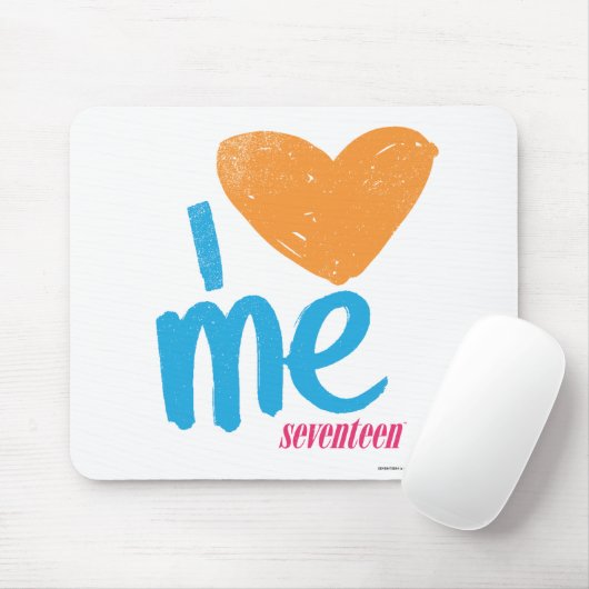 Iハート私オレンジか水 マウスパッド (マウス)