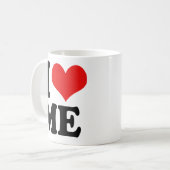 Iハート私 コーヒーマグカップ (正面左)