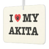 Iハート秋田カーエアコン カーエアーフレッシュナー (左)