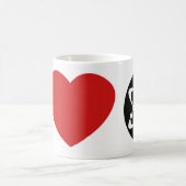 Iハート科学 コーヒーマグカップ (中央)