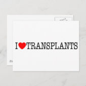 Iハート移植 ポストカード (正面/裏面)