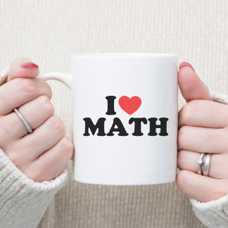 Iハート算数先生評価新学期 コーヒーマグカップ