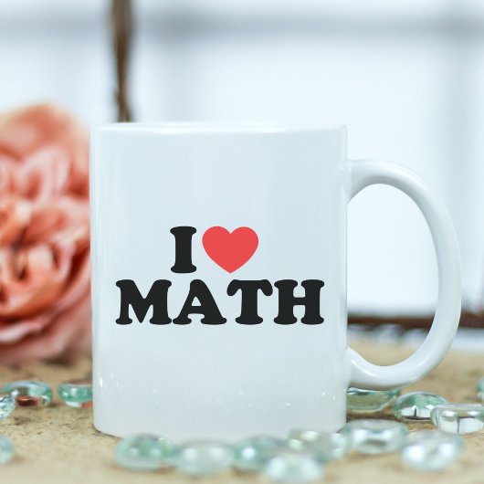 Iハート算数先生評価新学期 コーヒーマグカップ