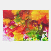 Iハート色 キッチンタオル (横)