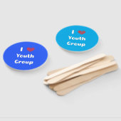 Iハート青少年グループファン ハンドファン (組立なし)