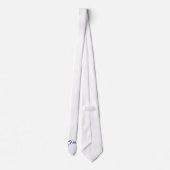 Iハート音楽赤いタイ ネクタイ (裏面)