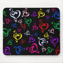 Iハート音楽 マウスパッド