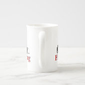 Iハート魚釣り ボーンチャイナマグカップ (裏面)