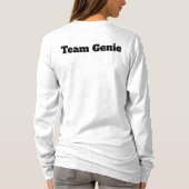 Iハート1900年の国勢調査シャツ Tシャツ (裏面)