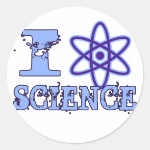Iハート(か原子記号)科学 ラウンドシール