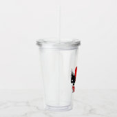 Iハート アクリルタンブラー (右)