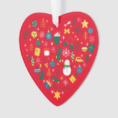 Iハート オーナメント (正面)