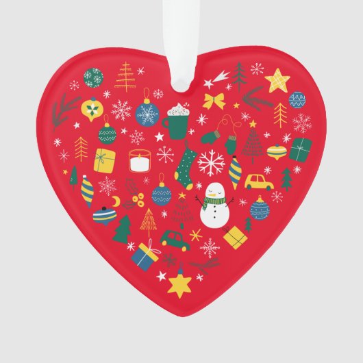 Iハート オーナメント (正面)