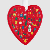 Iハート オーナメント (正面)