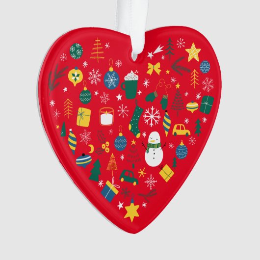 Iハート オーナメント (正面)