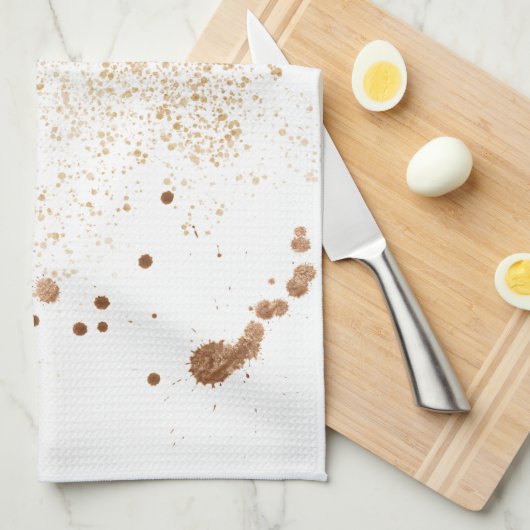 Iハート キッチンタオル (四つ折り)