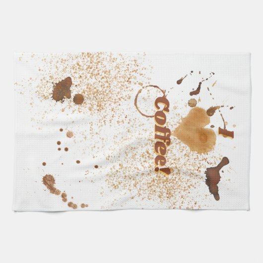 Iハート キッチンタオル (横)