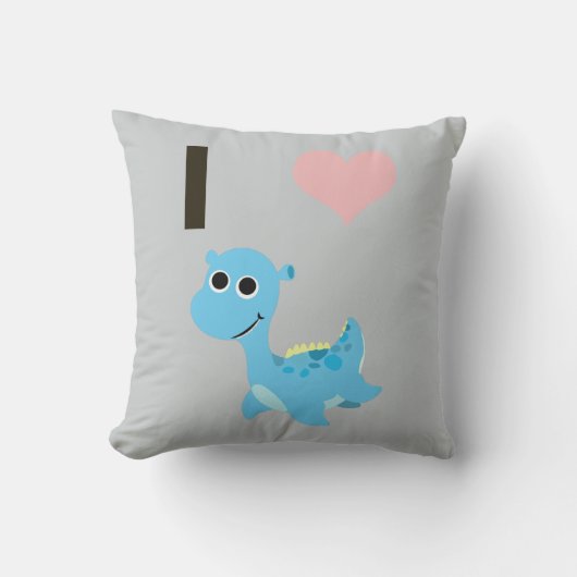 Iハート クッション (正面)