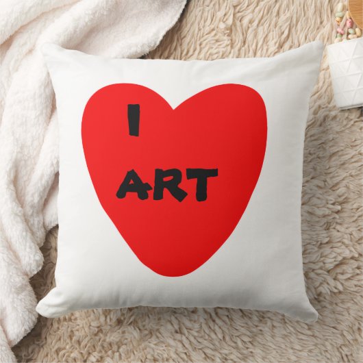 Iハート クッション (ブランケット)