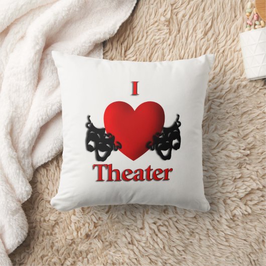 Iハート クッション (ブランケット)