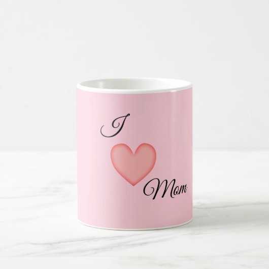 Iハート コーヒーマグカップ (中央)