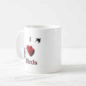 Iハート コーヒーマグカップ (正面左)