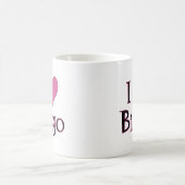 Iハート コーヒーマグカップ (中央)