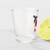 Iハート ショットグラス (左)