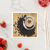 Iハート スタンダードカクテルナプキン (インサイチュ)