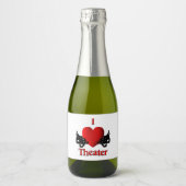 Iハート スパークリングワインラベル (正面)