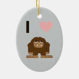 Iハート セラミックオーナメント