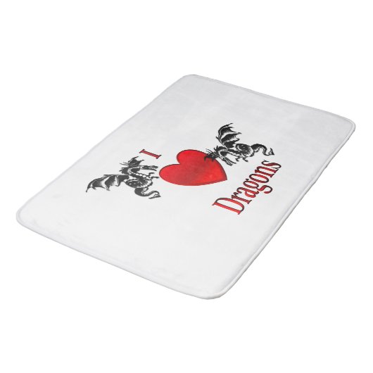 Iハート バスマット (アングル)